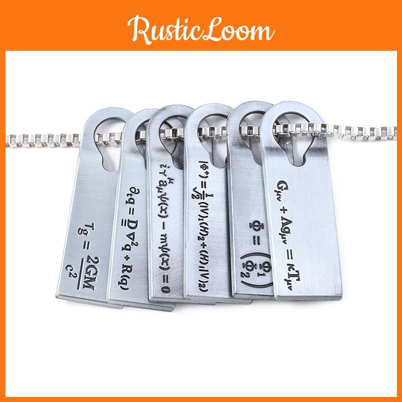 Death Stranding Chemical Physical Equations Alloy Pendant Chain Gifts Anime