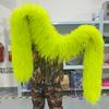 DIY 2 Meters Fluffy Ostrich Feather Boa 1/6/8/10/20PLY Plume Shawl Wedding Dress Accessories Clothing Scarf Decoration Sewing Trim