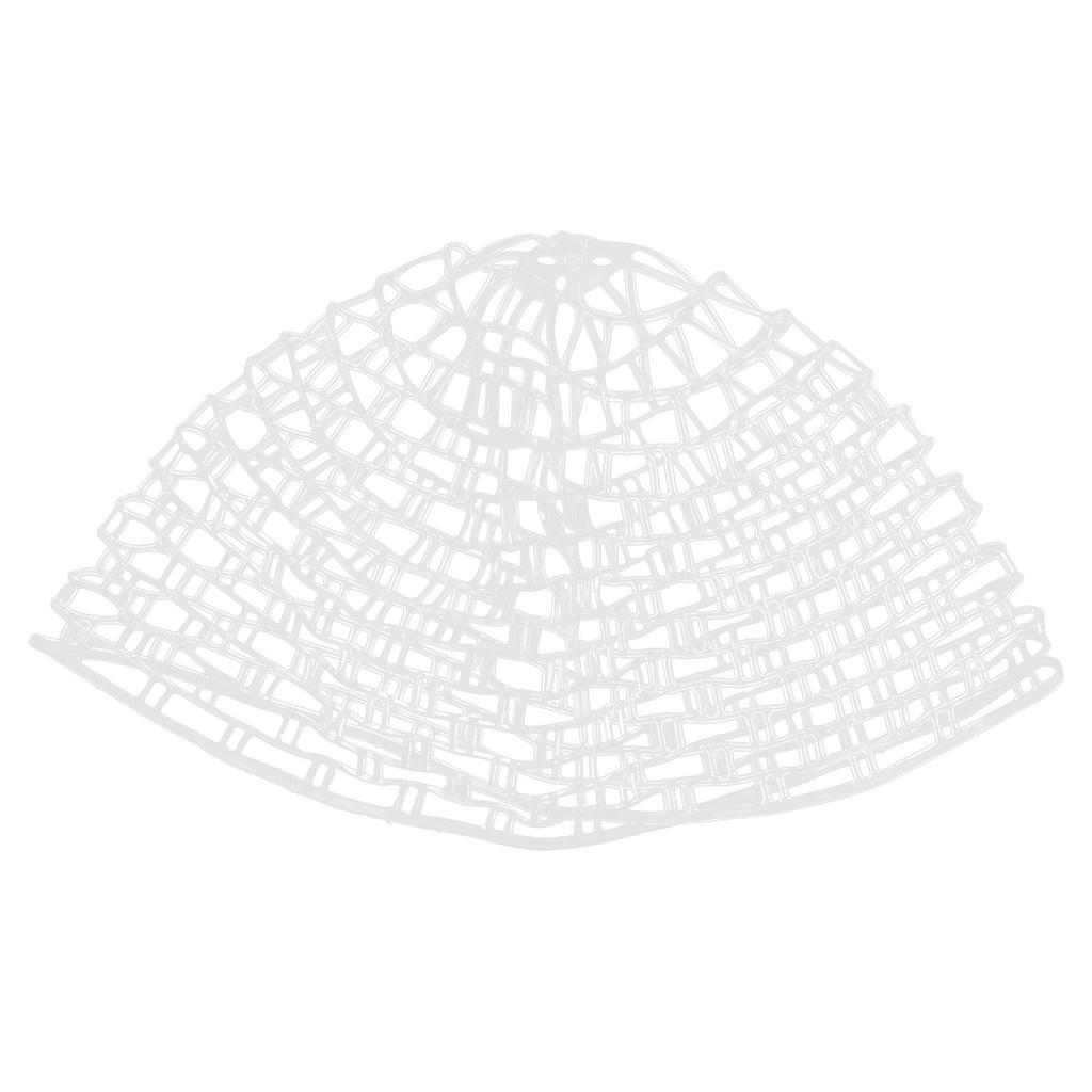 Fly Fishing Landing Net Soft Rubber Mesh Trout Bass Fishing Catch and Release Net50#