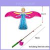 New Plastic Swallow Goldfish Children's Hand-held Wing Fluttering Cartoon Kite 35cm Dynamic Butterfly
