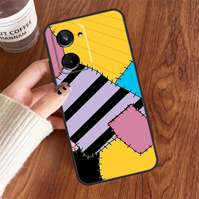 

Patchwork style For Realme GT7 Pro GT6 15 10 11 12 13 14 Pro Plus C75 C65 C55 C63 C61 C53 C67 C35 C71 Case Realme C15