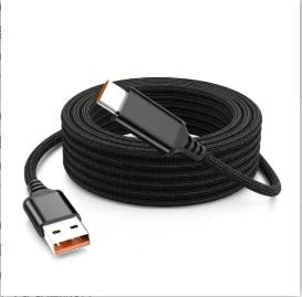 2026 New 60W Fast Charge Cable Type C To Type C 1m 2m 3m 5m 8m  Extended Nylon Braided PD Data Cord for iPhone Samsung