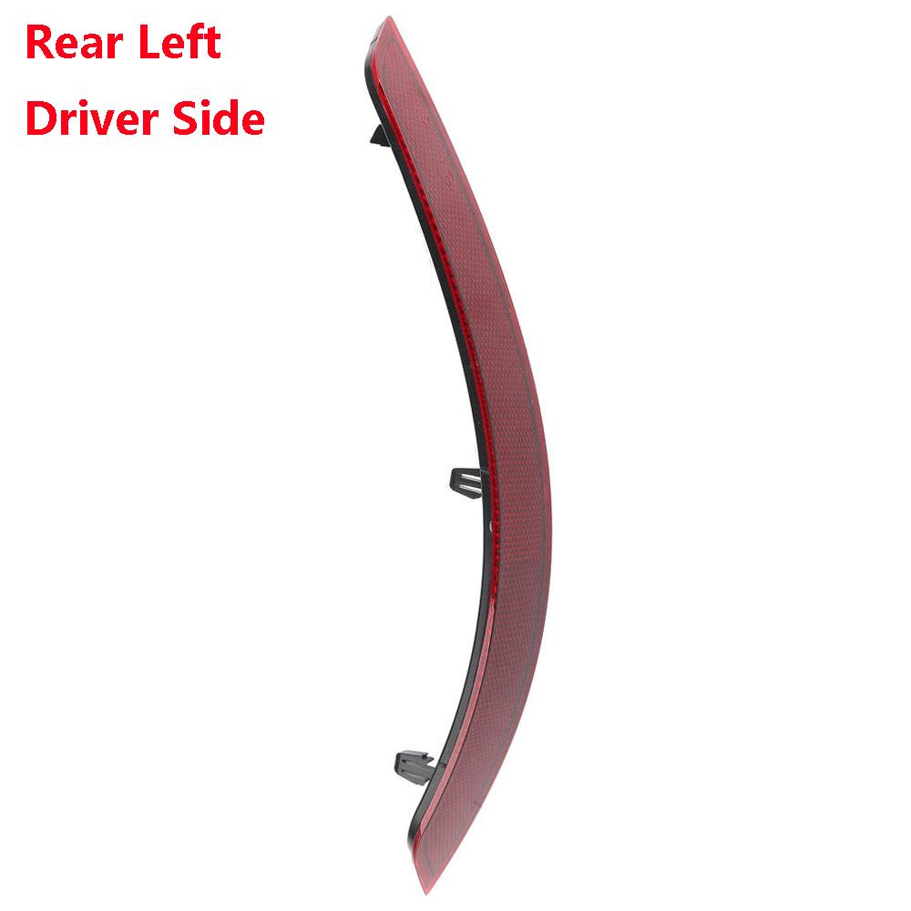 For Volkswagen VW Sharan 2011~2016 7N0945105B 7N0945106B Car Rear Bumper Reflector Taillight Brake Fog Warning Lamp Red Lens