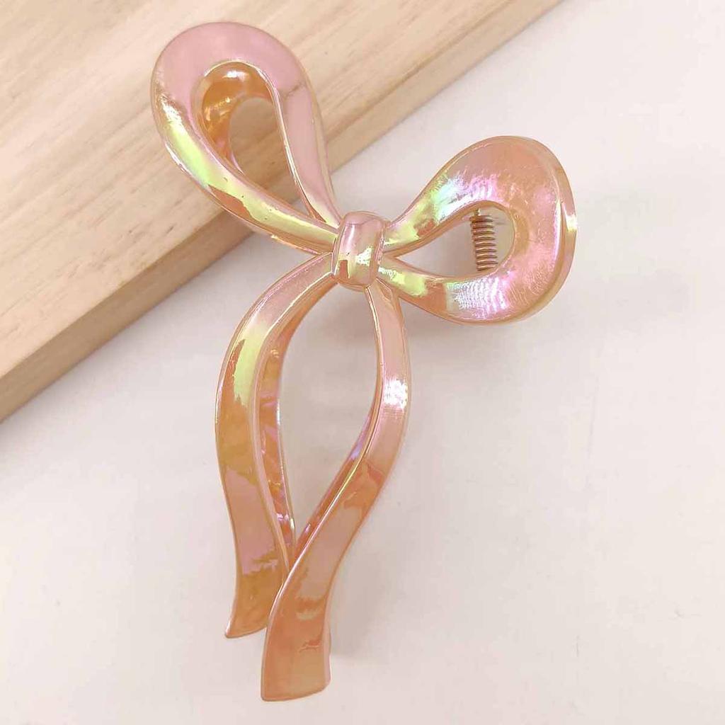1/6 PCS Ponytail Acrylic Hair Claw Grab Bow Large Hair Clip Hollow Square Hairpins Barrettes for Women Girls Hair Accessories