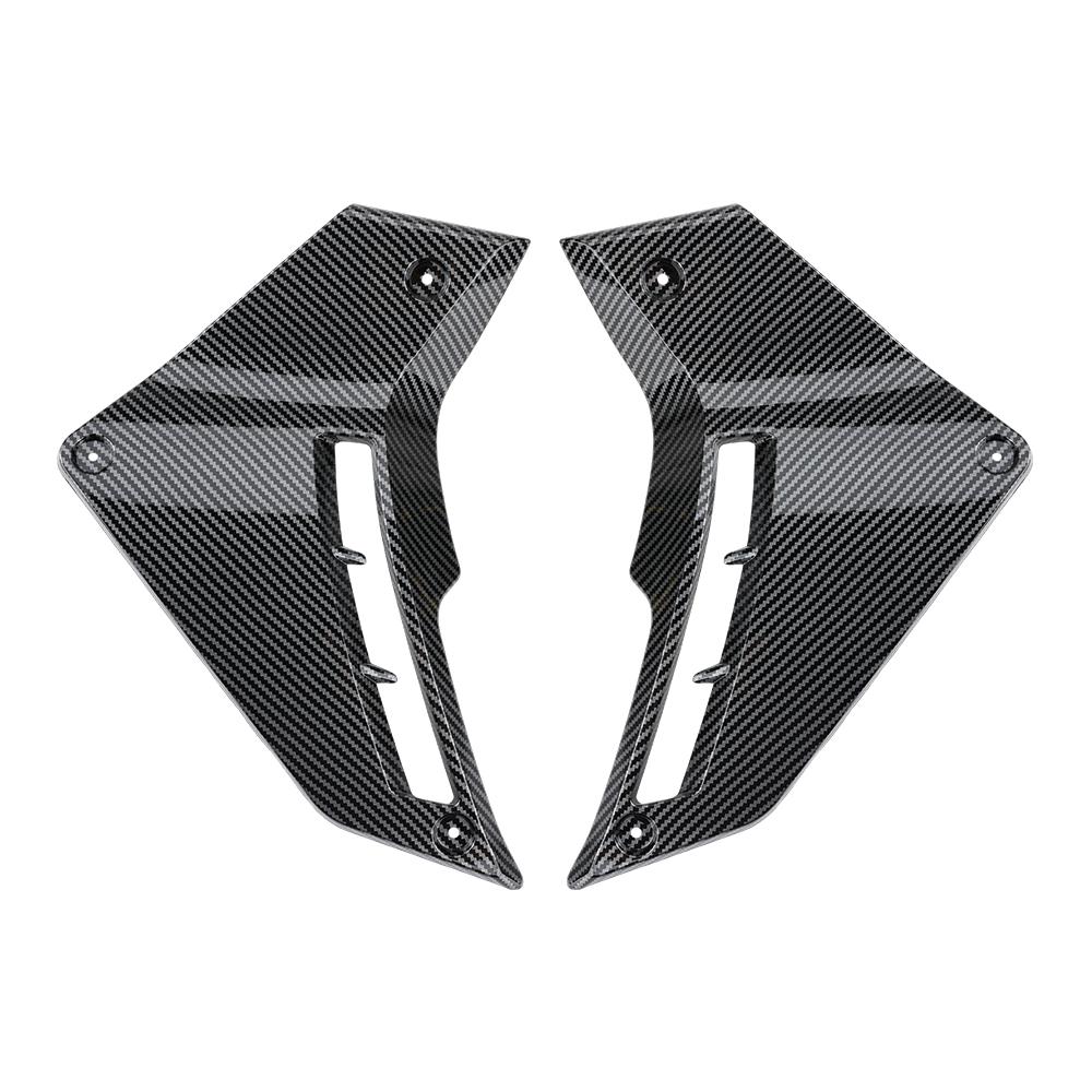 On-Road Ryker Carbon Fiber Pattern Lower Panels Fairing Pads Protector Trim Cover for Can-Am Ryker 600 900 Rally Edition Sport
