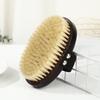 1Pcs Soft Wet Dry Body Spa Massager Brush Wood Bristle Bath Brush Household Practical Skin Exfoliates Body Cleaning Brush