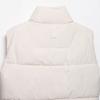 Araltay New Arrival Fashion Style Women's Clothing Fashion All-Match Minimalist Pure Color Sleeveless Turtleneck Cotton-Padded Jacket Vest Coat