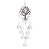Colorful Crystal Wind Chime Beautiful Garden Jewelry Pendan Decor Suitable for Window Home Car Party Wedding Decoration
