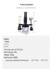 RAF Multi-Functional European Handheld Kitchen Blender & Food Processor