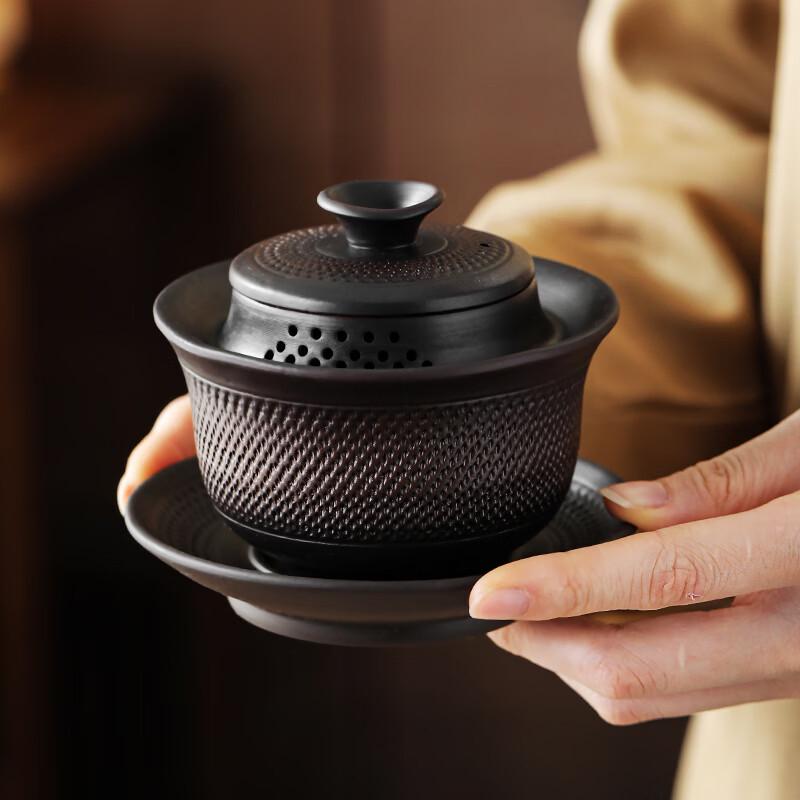 BW Purple Clay Anti-Scalding Gaiwan