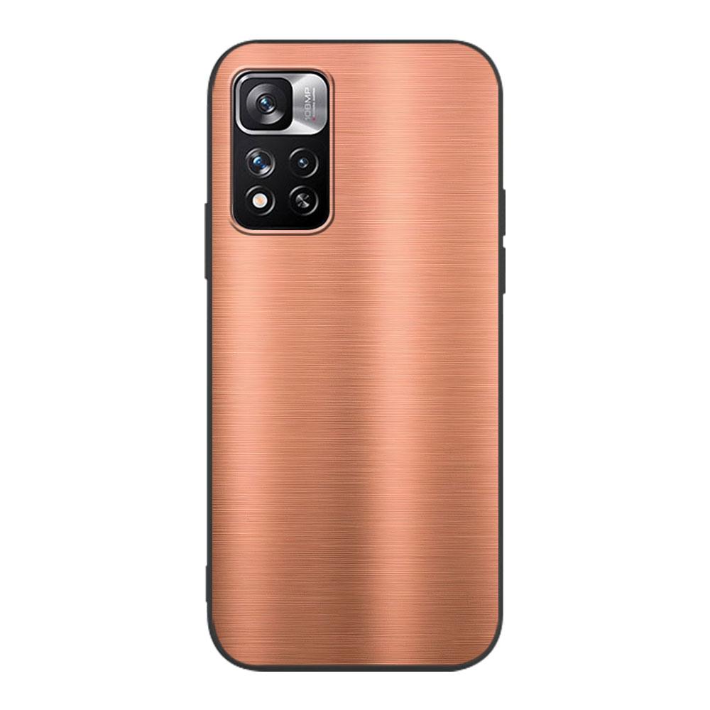 Metal Texture Luxury Case for Xiaomi Redmi Note 11 10S 8T 10 12 Pro Plus 11T 8 9 11E 11S 5 Pro 9S 7 Soft TPU Black Phone Cover