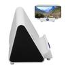 Cell Phone Stand Speaker Induction Clear Sound Rechargeable Portable Holder Speaker