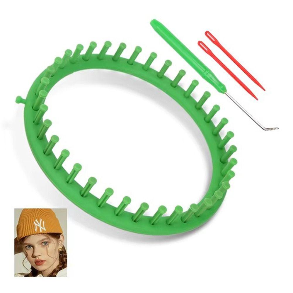 DIY Round Knitting Loom Sewing Knitting Tool Accessories Weaver Weaving Scarf Sweater Hat Shawl Sock Hat Scarf Scarves Maker