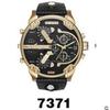 Herrenuhr personalisiert großes Zifferblatt trendige Uhr Edelstahl mit Quarzwerk