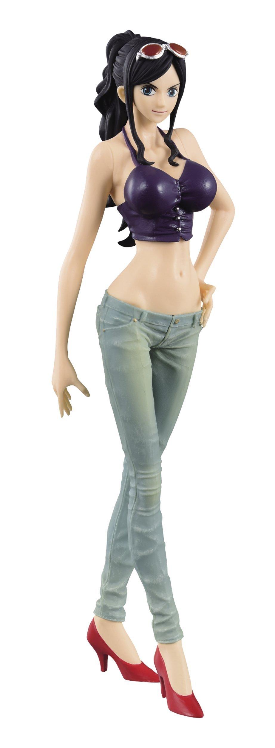 One Piece JEANS FREAK Nico Robin Light Blue vol.3 ver. фиолетовый