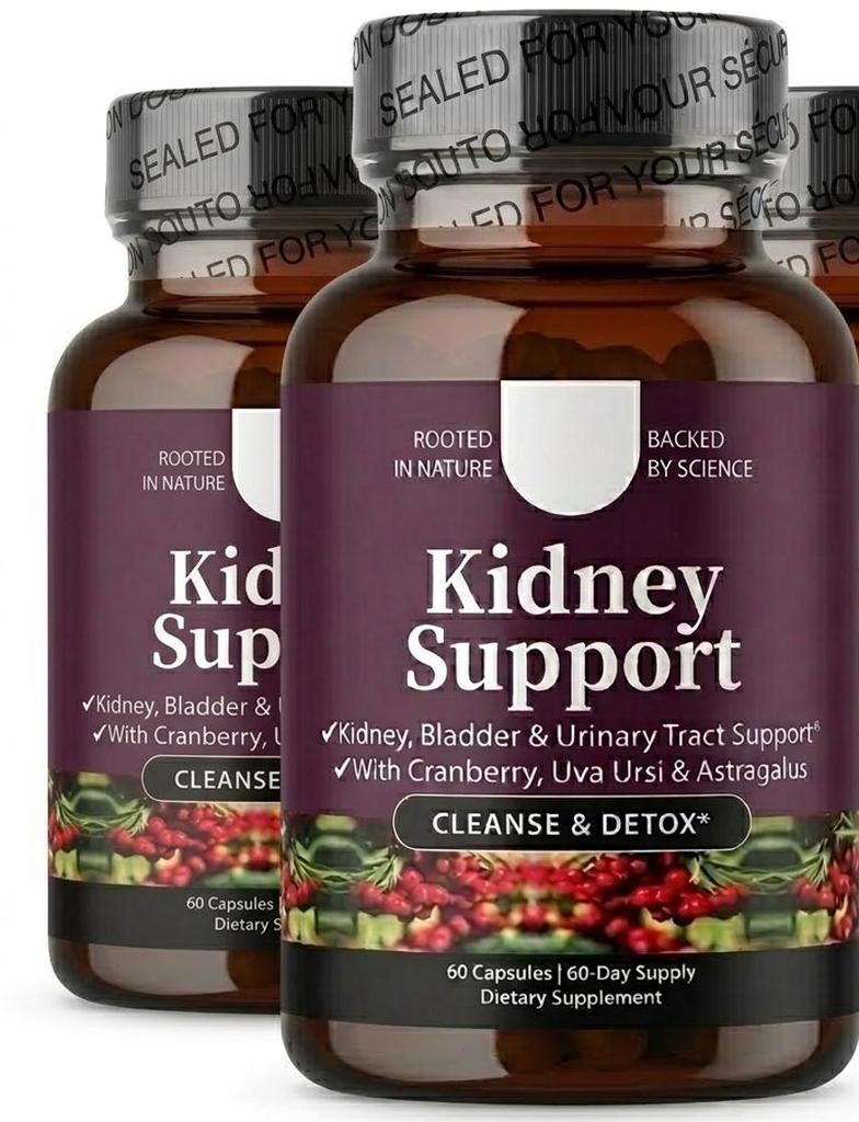 Kidney & Urinary Tract Care – Advanced Cleanse & Detox Formula – 60 Capsules (2-Month Supply)