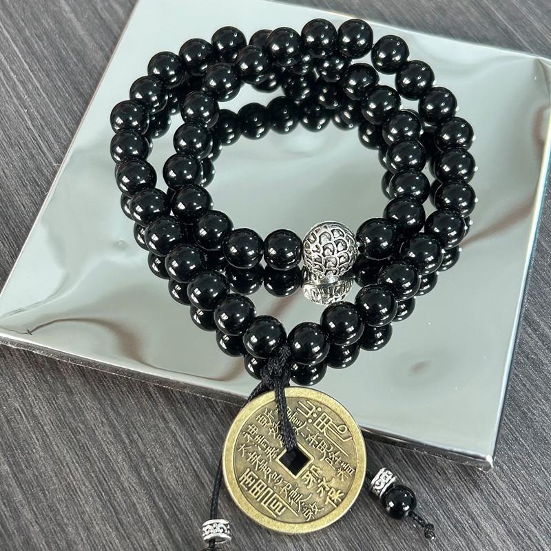 New Chinese Double-layer Mountain Ghost Spending Money Bracelet Women's New Niche Design Sense High Value Beaded Reverse Scale Bracelet