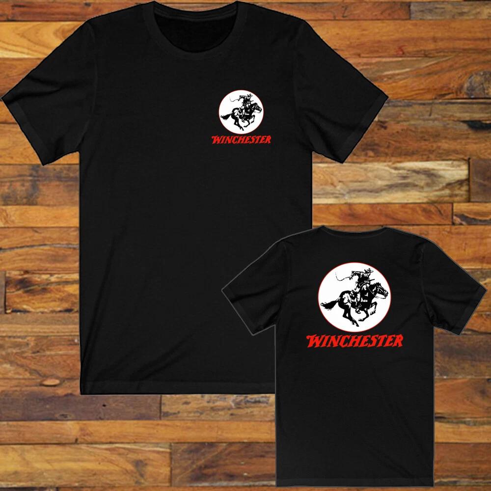 Winchester Gunmaker Symbol Guns Firearms Riffles Men s Black S-5XL L