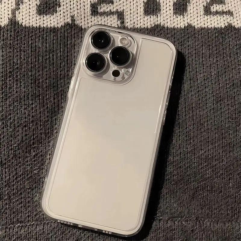 Cute Black White Cat Wa Oh Print Phone Case for iPhone 17 16 15 14 13 12 11 16E Series Pro Max Plus Double Layer Protection