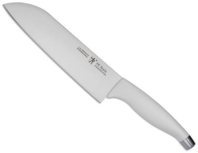 Henckels Style Santoku Knife White 180mm Made In Santoku Knife Stainless Steel Dishwasher Safe Made In Seki Gifu Prefecture Japanese "HI Japan" City,