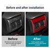 Real Soft Carbon Fiber For Toyota Camry 2018 2019 2020 2021 2022 2023 2024 LHD RHD Car Rear Air Outlet Panel Interior Trim.