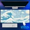 90x40cm Van Gogh Japanese Wave Mouse Pad The Great Wave Hd Extended Gaming Keyboard Mats Large Starry Wave Gamer Mousepad