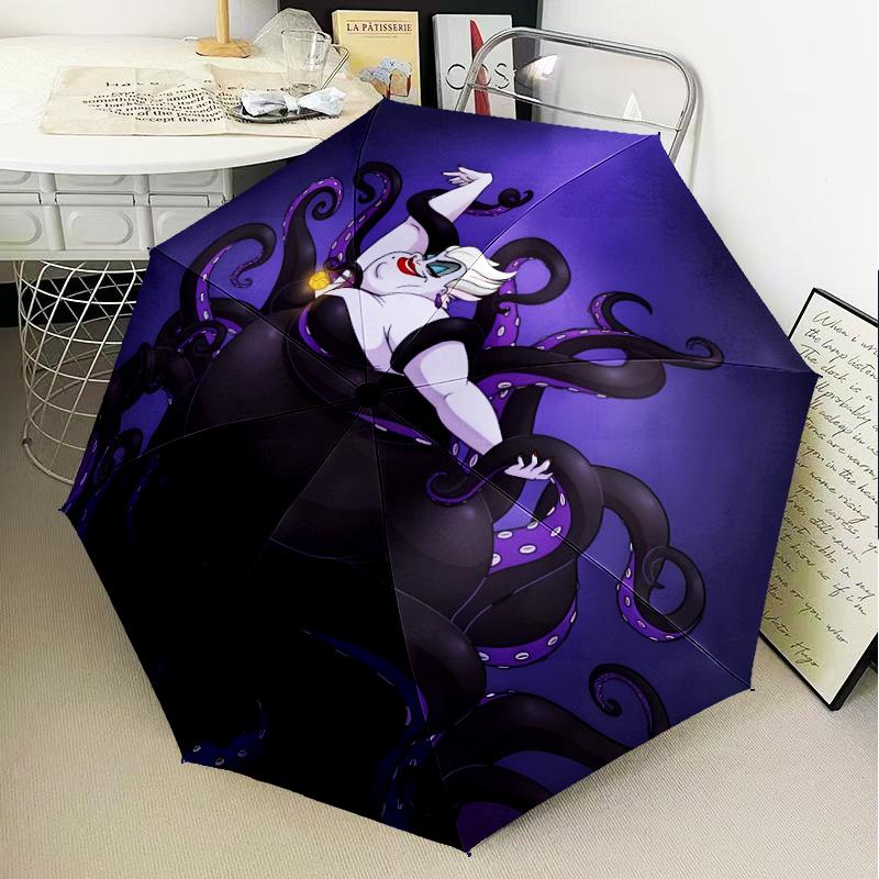 Sea Witch's Tale Umbrella 8-Frame for Travel, Camping, Casual Lightweight Portable Umbrella, Essential for Every Family Holidays Gift