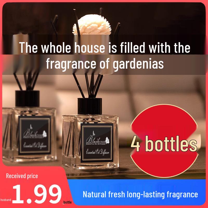 Gardenia-Scented Aromatherapy Air Freshener Eau De Toilette for Home, Bedroom, and Bathroom