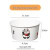 Thickened Disposable Panda Paper Bowls