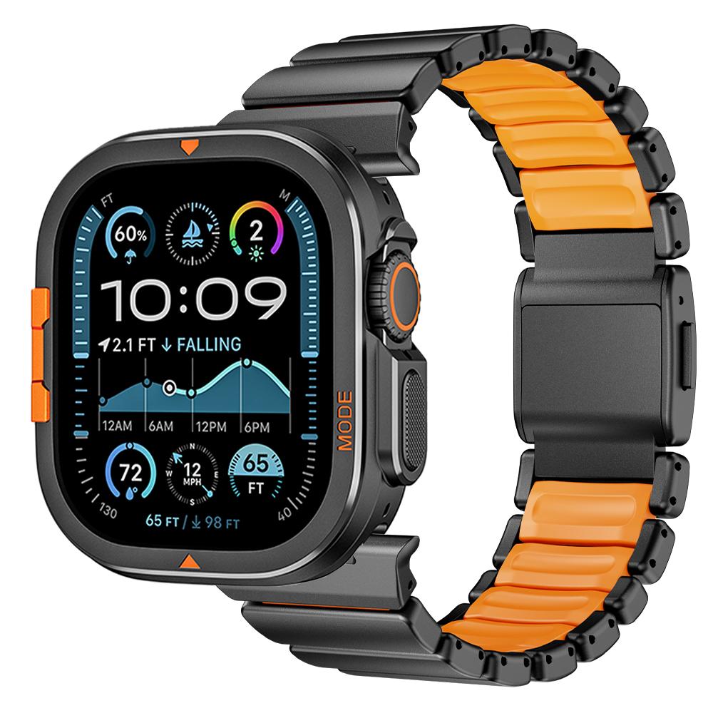 Luxury Titanium Strap+Case for Apple Watch