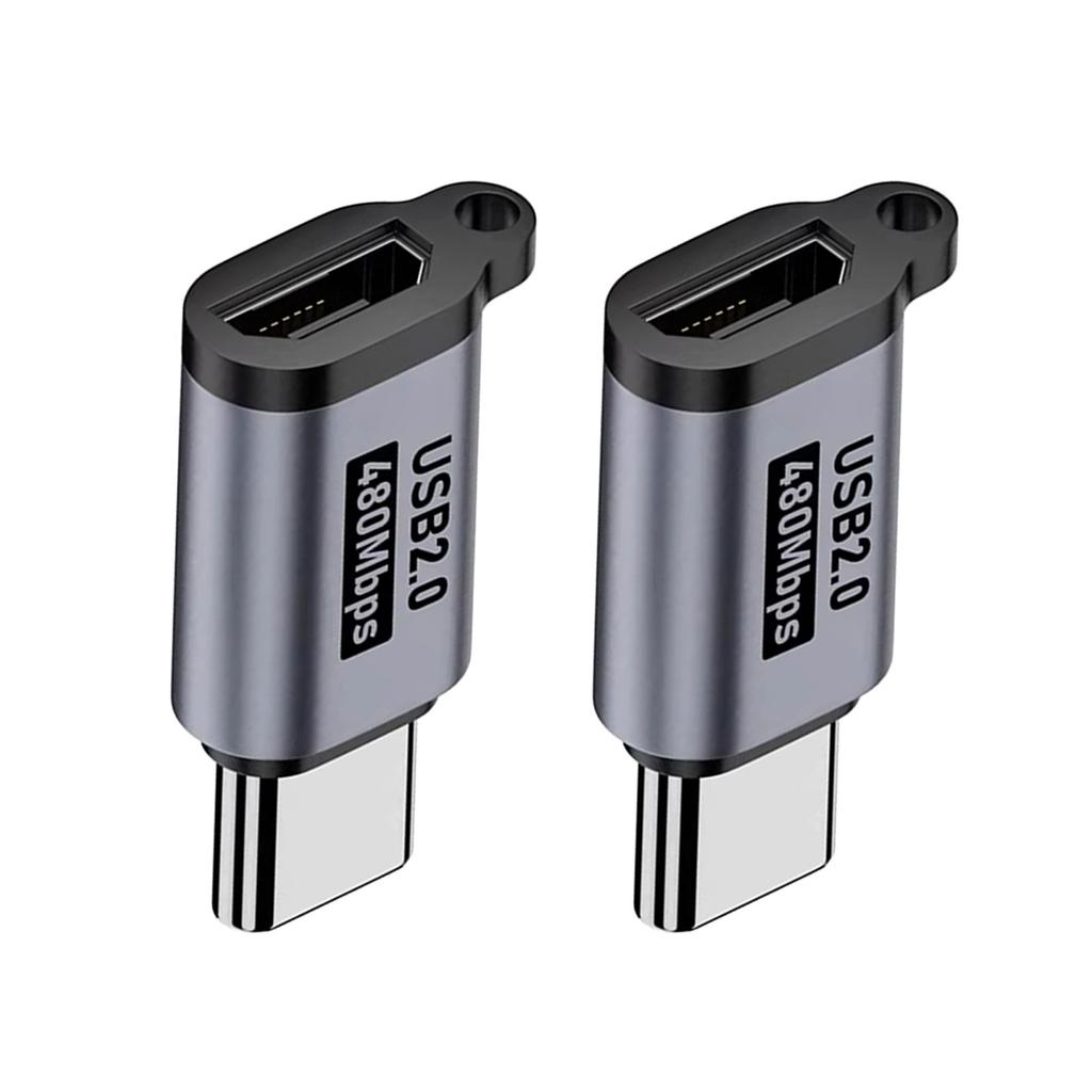 USB to Type C Adapter for Quick Charging and Data Transfer and Consistent Performances USB Adapter Optional