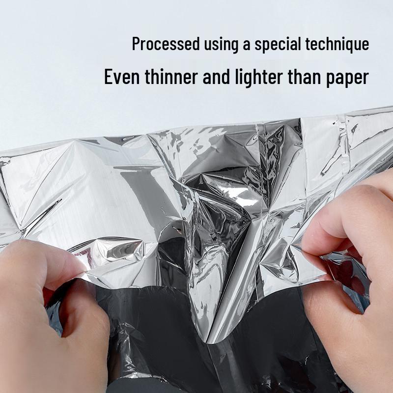 Thickened & Enlarged Disposable Outdoor Emergency Blanket for Survival & Cold Protection