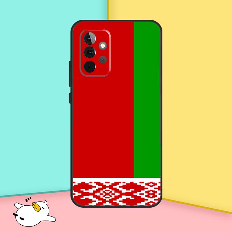 Republic Belarus National Flag Case For Samsung Galaxy A34 A54 A14 A36 A56 A06 A13 A53 A32 A12 A22 A52 A35 A17 A16 A55 A15