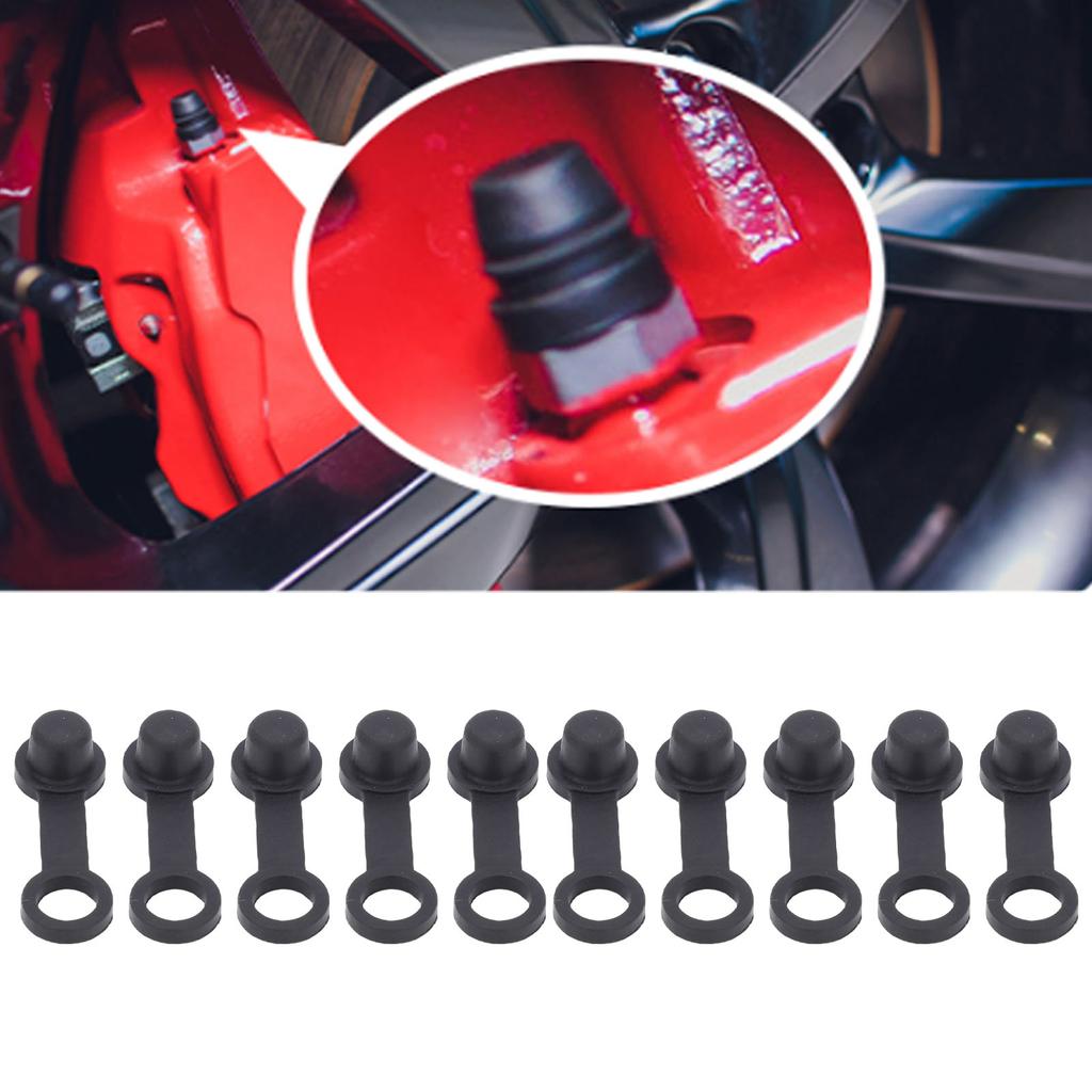 Pack of 50 brake bleeder , rubber dust cover for car motorcycles with flexible, material, prevents dust damage to the brake system
