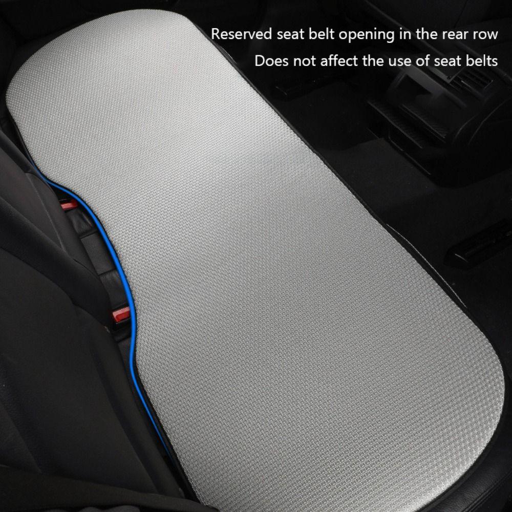 Breathable Car Seat Cushion Ice Silk Front/Rear Auto Seat Pad Soft Car Cool Seat Mat Four Seasons