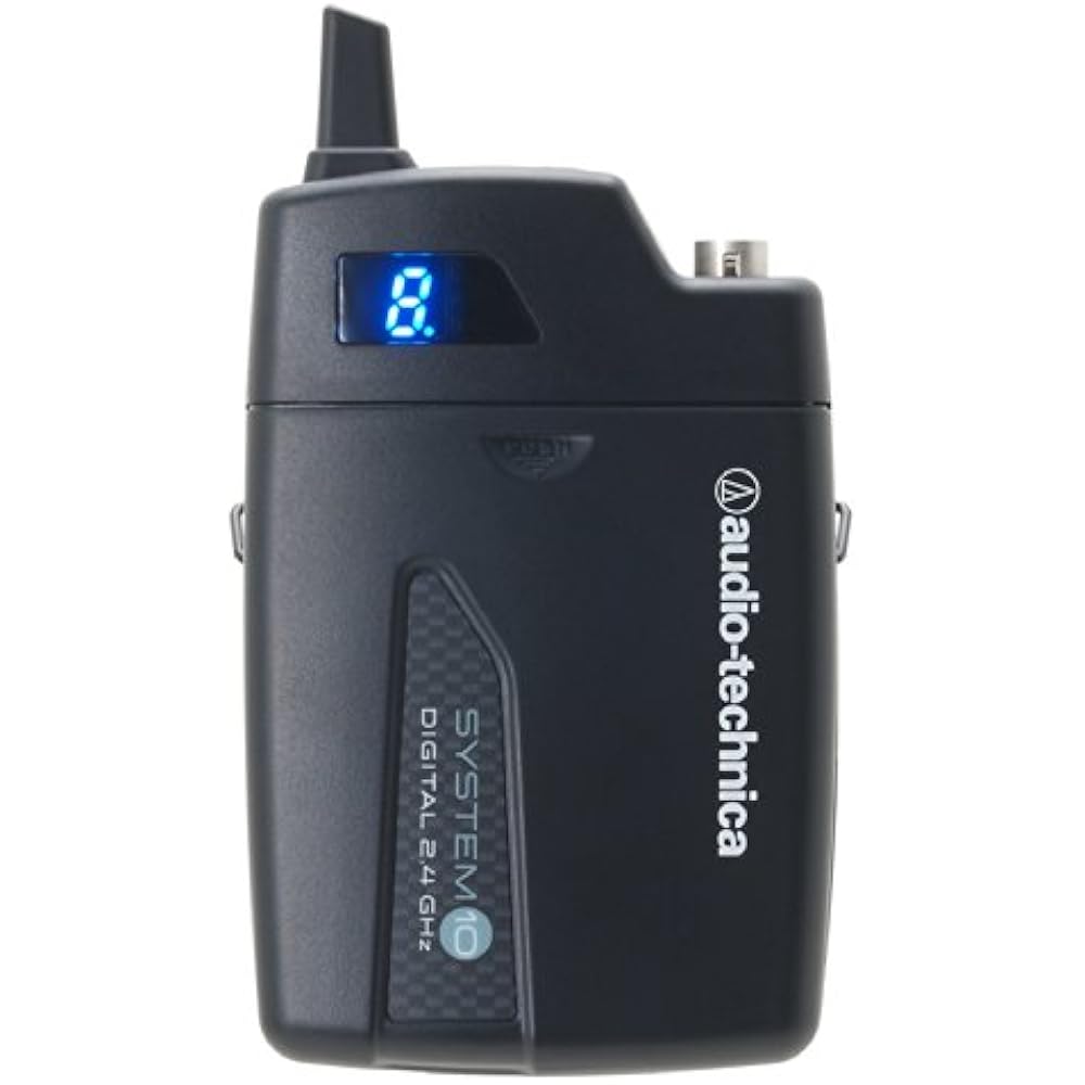 Audio-Technica 2,4GHz digitální bezdrátový systém Sluchátka ATW-1101/H Headset s mikrofonem SYSTÉM...