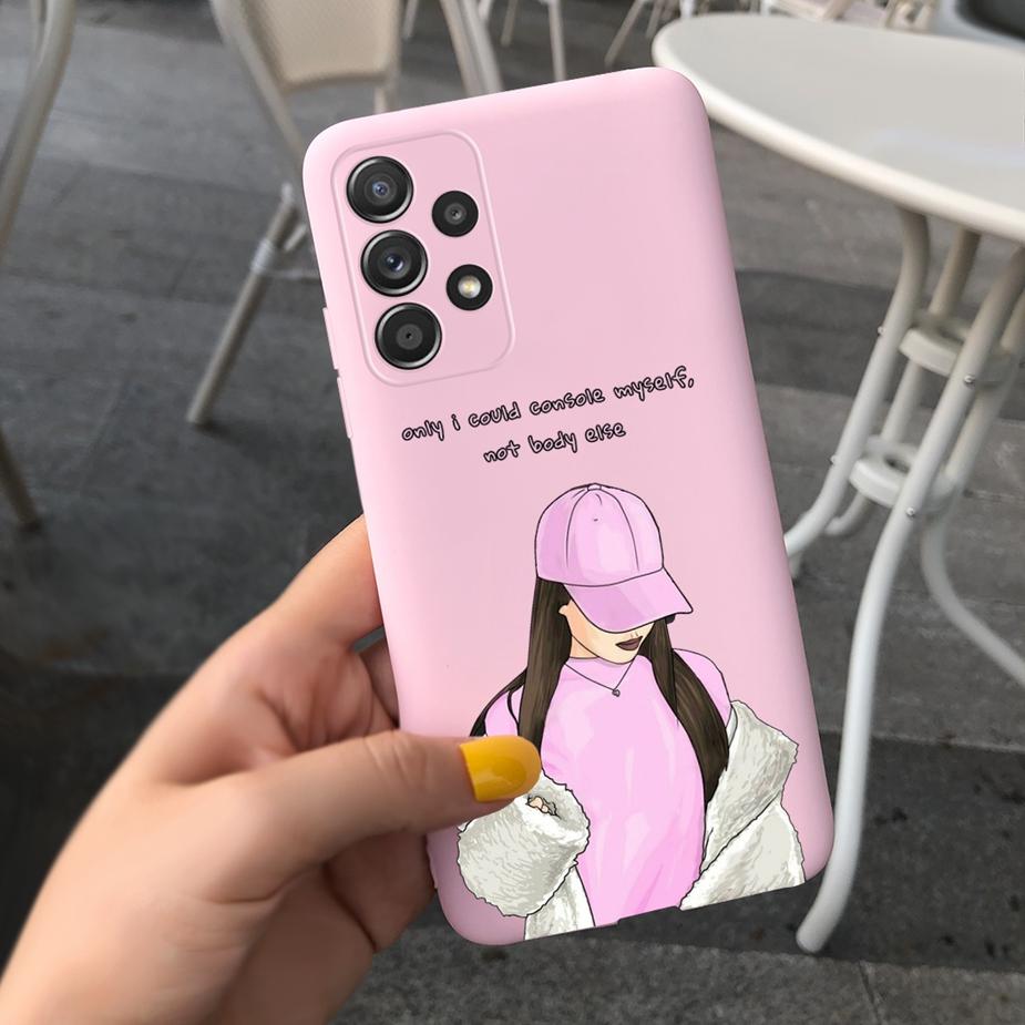 For Samsung Galaxy A23 Case SM-A235F Beautiful Girls Flowers Soft Silicone Case For Samsung A23 A 23 Back Cover GalaxyA23 Fundas