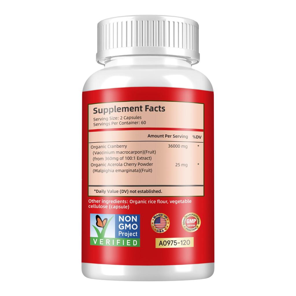 Airboy Cranberry & Acerola Cherry Capsules - Urinary Tract Health