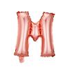 Skinny 32-Inch Rose Gold Letter Balloon Birthday Party Decoration Aluminum Film Balloon Silver Gold Helium Floating In The Air