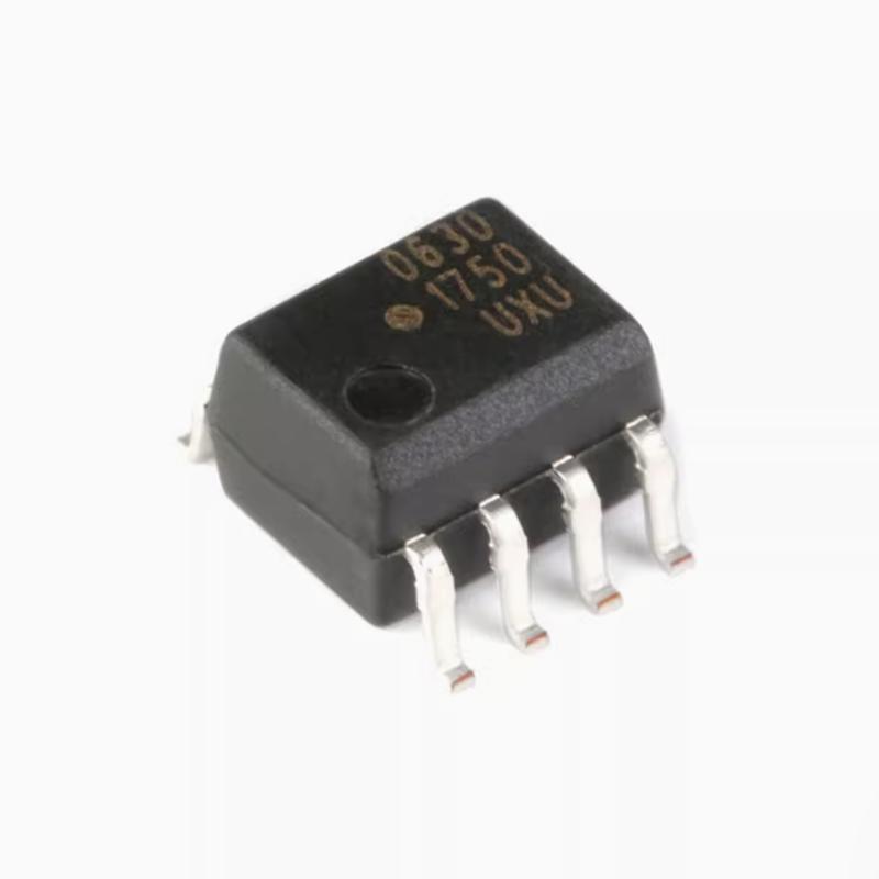 5pcs-20pcs HCPL-0630 Sop8 Silkscreen 0630 Dual-channel, high-speed, TTL-compatible logic output optocoupler