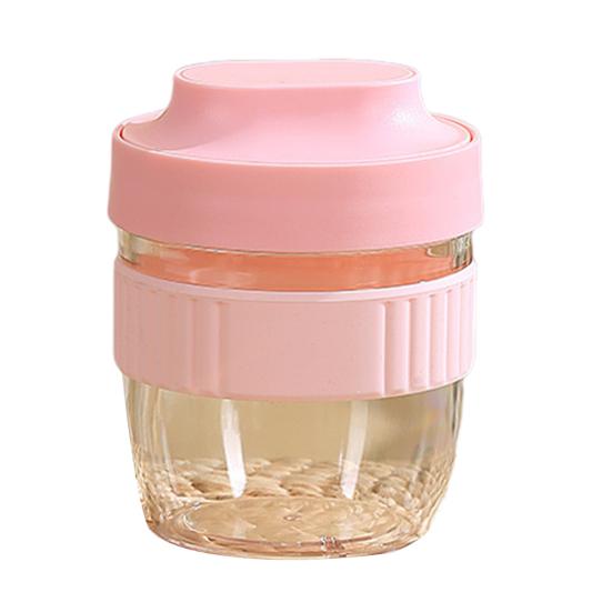 Yousheng Breakfast Cup Portable Oatmeal Salad Yogurt Cup with Lid & Spoon BPA-Free Food Storage Container for Office School
