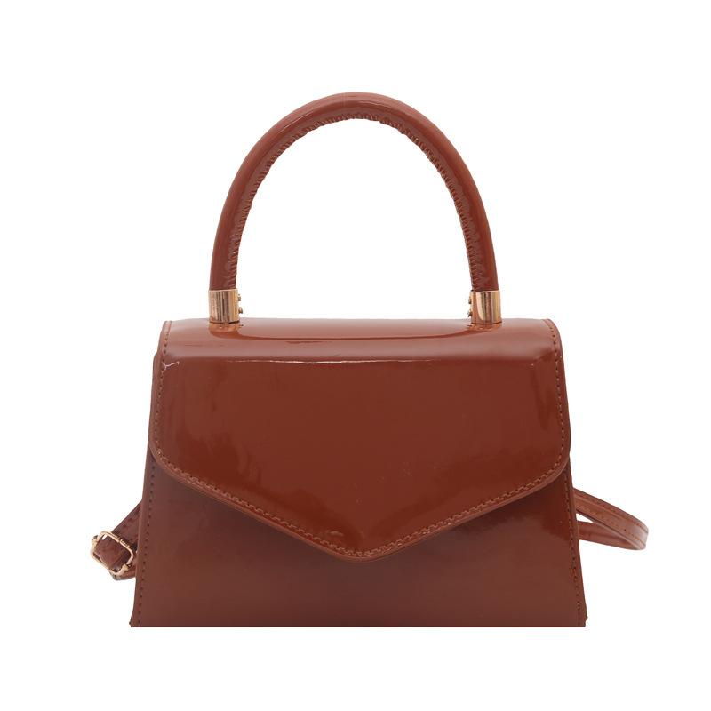 Retro Mode Crossbody Schoudertas met Grote Capaciteit en Een Klein Vierkant Vak