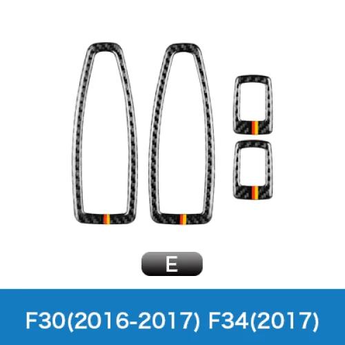 Carbon Fiber Window Switch Panel Sticker for BMW F20 F21 F30 F34 LHD RHD Door Control Button Frame Cover