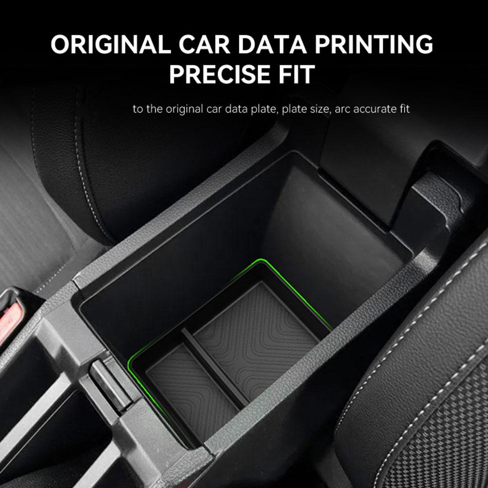 Armrest Storage Box For Wr-v 2025-2025 Armrest Lower Storage Box Car Tray Abs Organizer Black Accessories For W S4w3