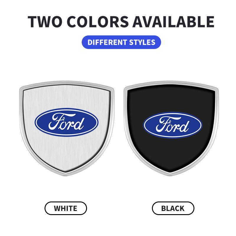 3D Metal Car Body Fender Emblem Shield Stickers Decor Car Interior Accessories For Ford Edge U387 CD2 CD4