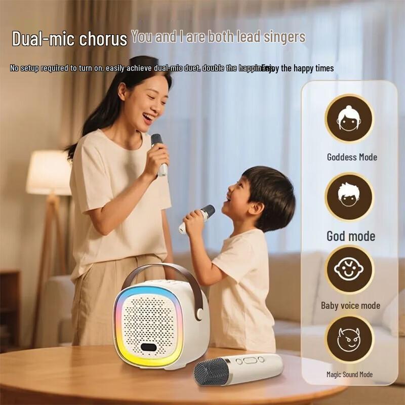 SooPii BT30 All-in-One Karaoke Microphone (CN Version)