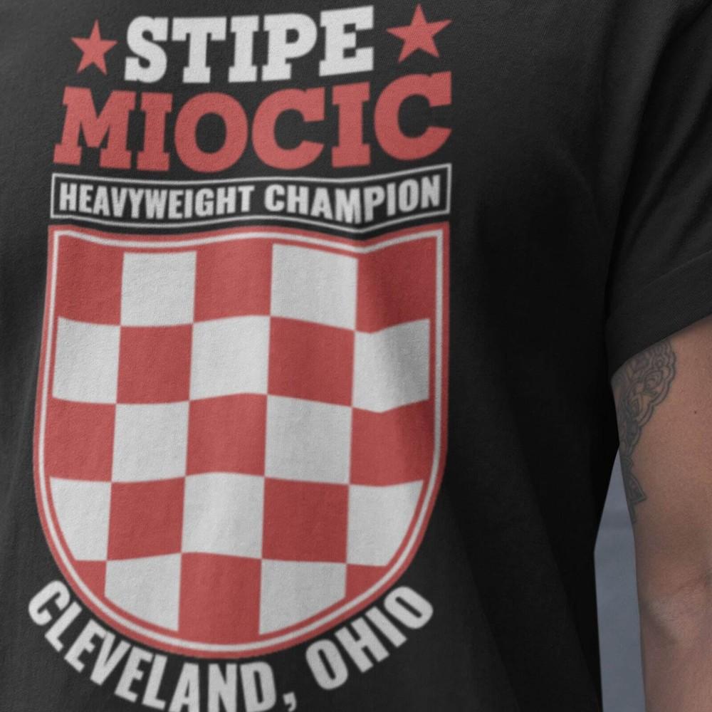 Стипе Миочич Чемпион в тяжелом весе ММА Унисекс Футболка Унисекс Футболка S