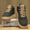 New Autumn and Winter High-top Board Shoes Men's Shoes Warm Outdoor Shoes Casual Shoes Light, Non-slip and Wear-resistant Thick-soled Students