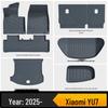TPE Floor Mats for Xiaomi YU7 - Eco-friendly, Odorless, Color-Matching Interior.
