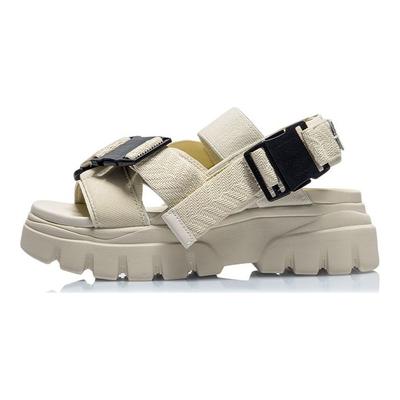 Li Ning Sandały Turystyczne Modne Sandały Damskie Cassava-Apricot AGUR014-2